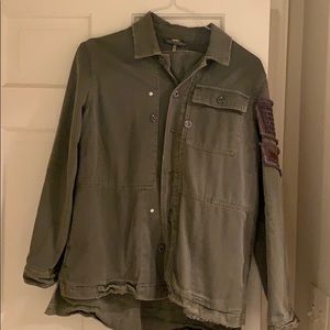 Free People Military Jacket